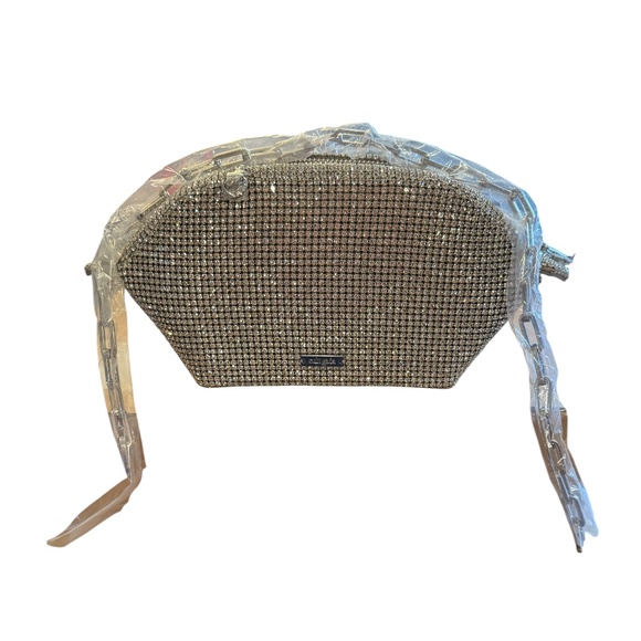 Cult Gaia Women's Lucette Embellished Clutch Bag Clear NWT - Picture 11 of 13